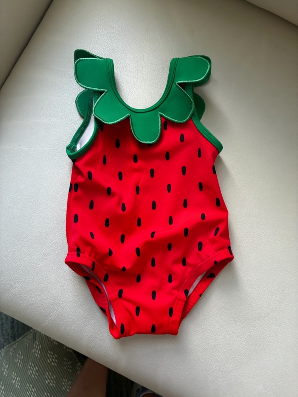 Hanna Andersson Strawberry Baby One-Piece Swimsuit